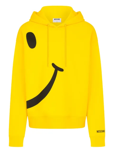 Moschino Smiley® organic cotton sweatshirt Yellow A17110228