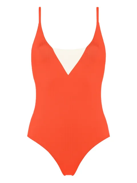 ERES Entrevue panelled swimsuit Red 012613