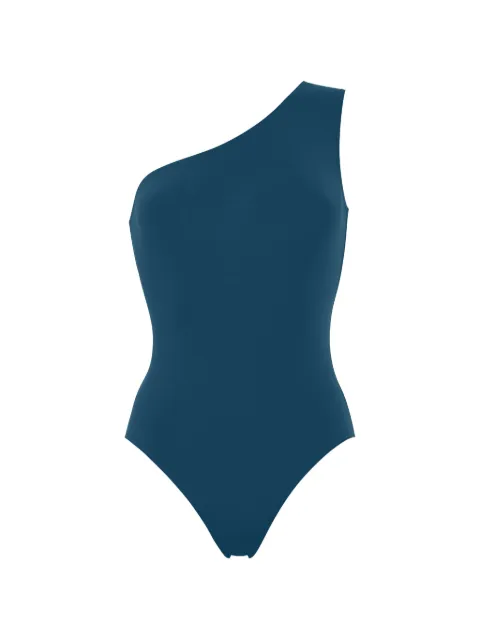 ERES one-shoulder high-cut swimsuit Blue 012110
