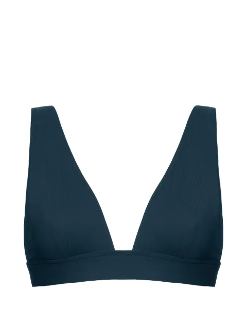 ERES Chrome triangle bikini top Blue 322060