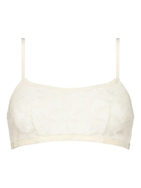 ERES Brin crop top bra White 64015