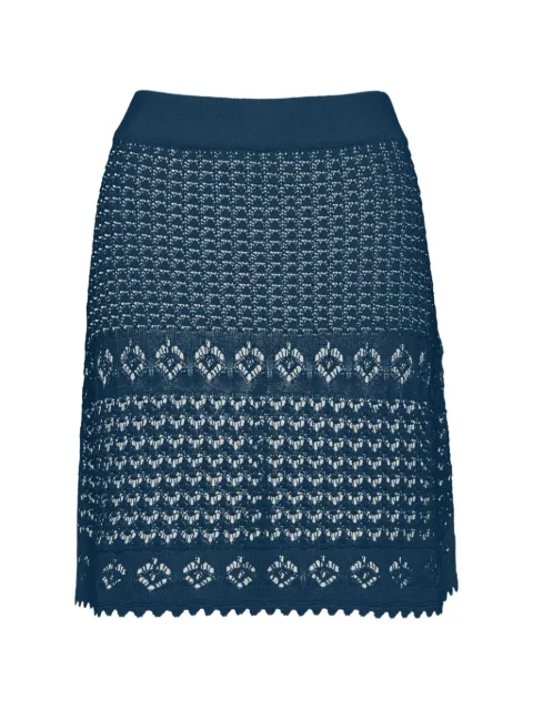 ERES Angela crochet mini skirt Blue 242603