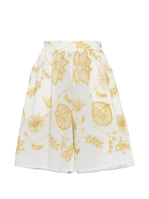 ERES floral-print shorts White 232612