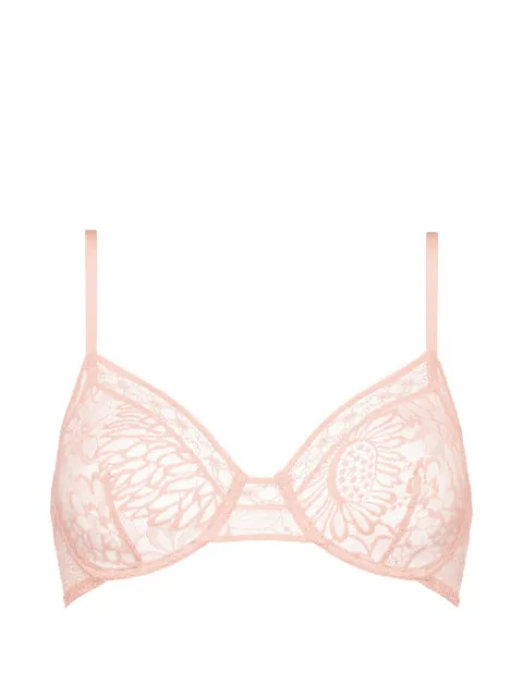 ERES Somptueuse lace full-cup bra Pink 64007