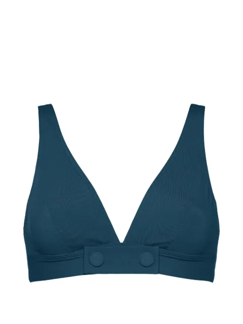 ERES V-neck bikini top Blue 032602
