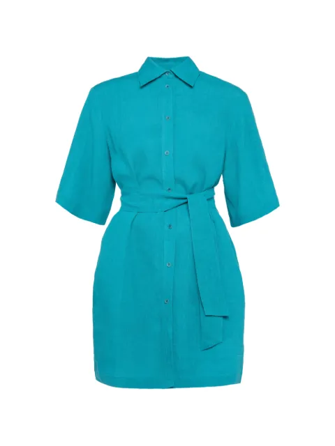 ERES belted shirt dress Blue 202606