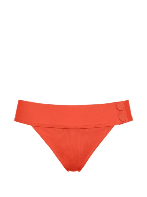 ERES button-detail bikini briefs Red 042603