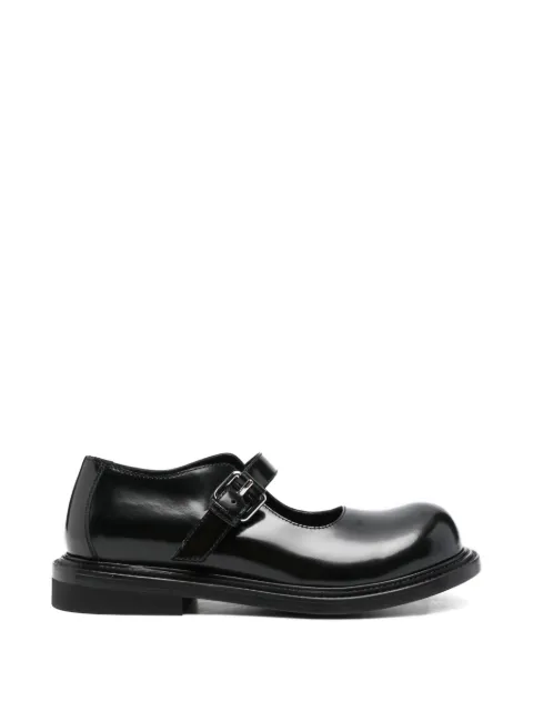 Moschino buckle-strap loafers Black MB10704C0OGB0