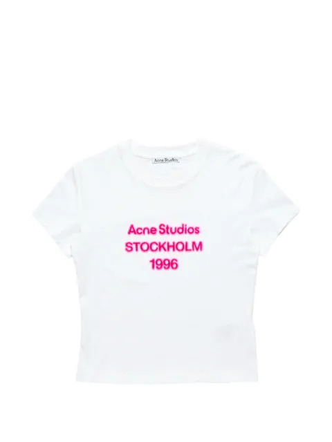 Acne Studios graphic-print T-shirt White CL0461