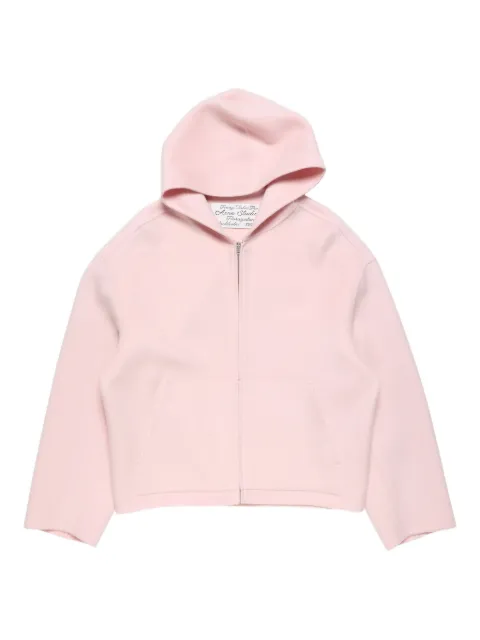 Acne Studios cashmere jacket with hood Pink B90831