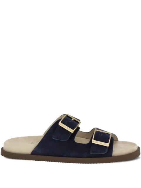 Brunello Cucinelli buckled strap sandals Blue MZUSOLY235CDB34
