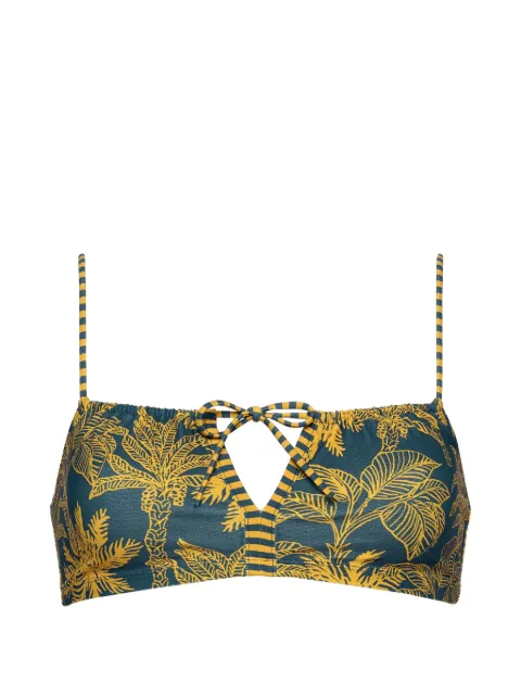 ERES Rêve botanical-print bikini top Blue 032608