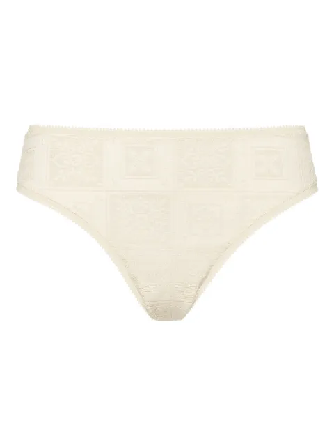 ERES Mandala thongs White 612604