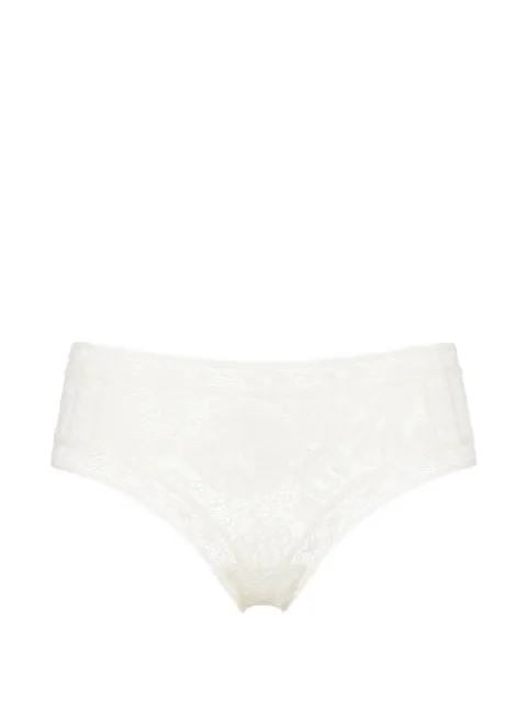 ERES Murmures lace tanga briefs White 612601