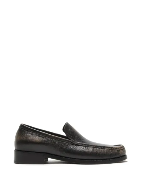 Acne Studios leather loafers Black BD0393