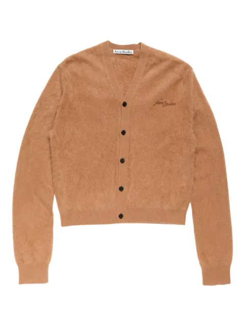 Acne Studios V-neck cardigan Brown B60392