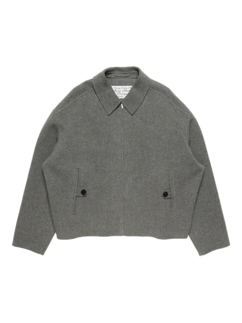 Acne Studios zip-up shirt jacket Grey B90837