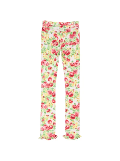 Acne Studios floral trousers Neutrals AK1004