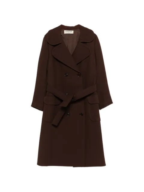 A.N.G.E.L.O. Vintage Cult 1970s belted coat Brown AN390AAB