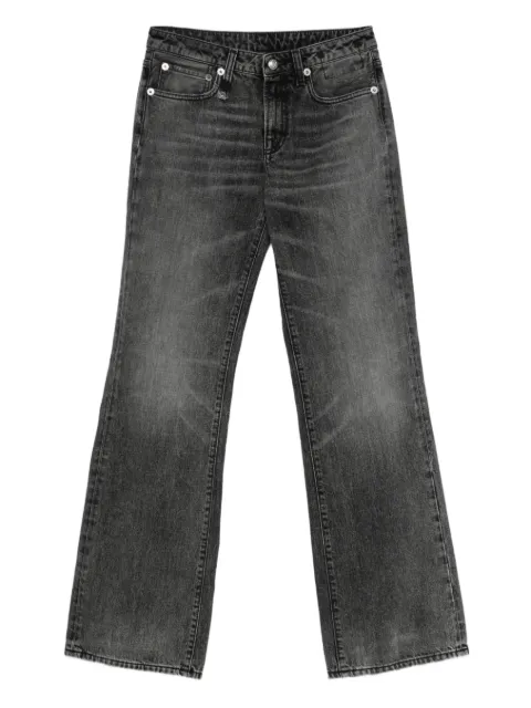 R13 Effie faded-effect jeans Grey R13WD220D392A