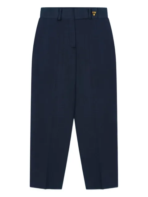 AERON high-rise tailored trousers Blue PA203MIDNIGHTBLUE