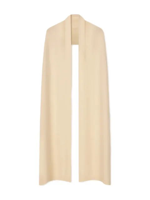 AERON Salut wool scarf Neutrals SC010CREME