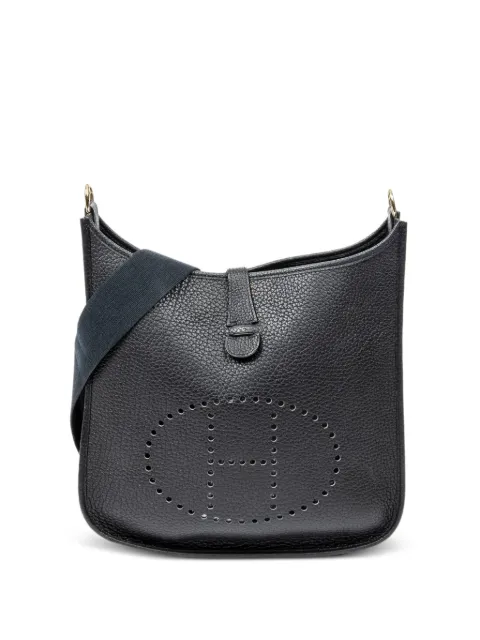 Hermès Pre-Owned 2007 Evelyne I GM shoulder bag Black STAMP