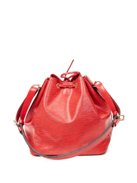 Louis Vuitton Pre-Owned 1995 Noe PM drawstring bucket bag Red AR0965