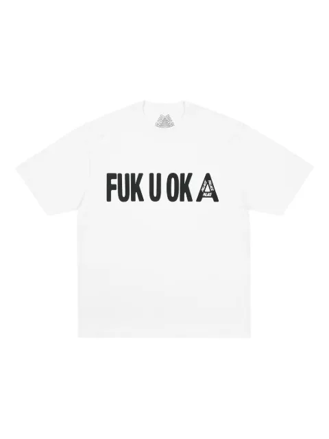 Palace Fukuoka T-shirt White P0086