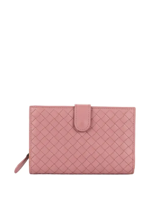 Bottega Veneta Pre-Owned woven wallet Pink B04230473P