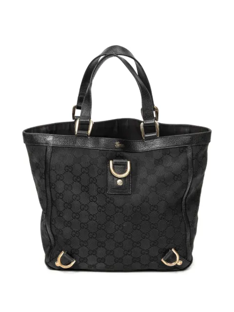 Gucci Pre-Owned small Abbey tote bag Black 130739213317