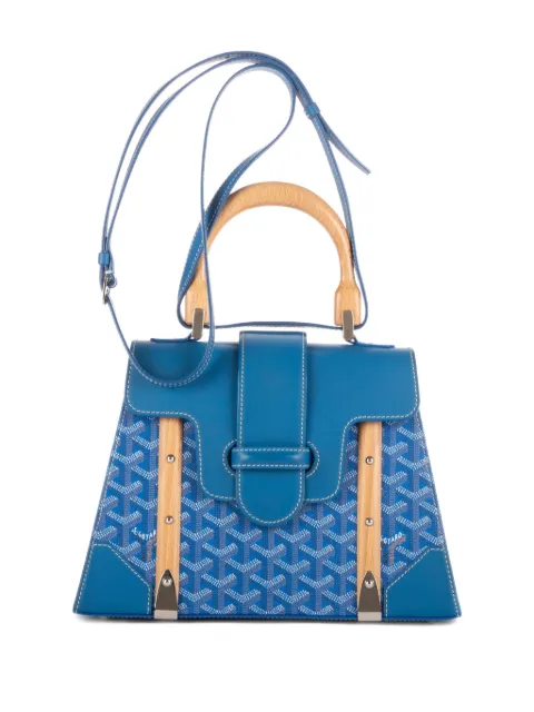 Goyard Pre-Owned Saigon PM patterned tote bag Blue MBM020172