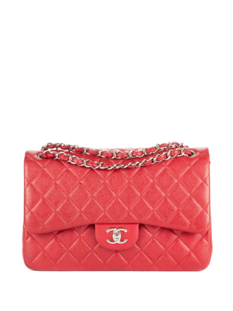 CHANEL Pre-Owned Classic Double Flap shoulder bag Red 20483326