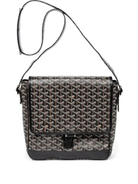 Goyard Pre-Owned patterned crossbody bag Black GOS020092