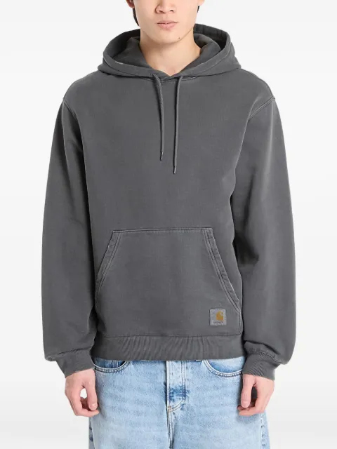 Carhartt WIP drawstring-hood pouch-pocket hoodie Black I036053