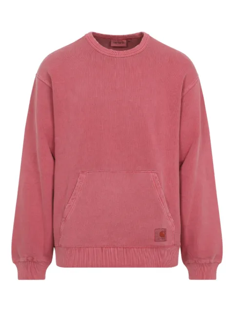 Carhartt WIP Torion pocket logo-patch sweatshirt Pink I036054