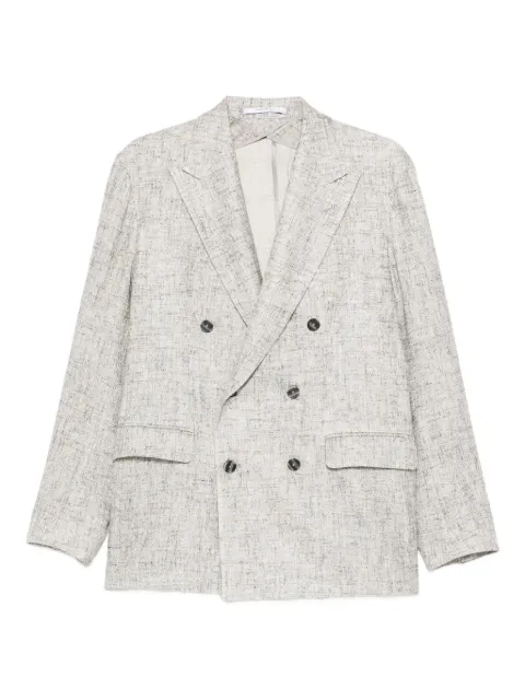 Tagliatore double-breasted jacket Grey 1SNY10BH70020