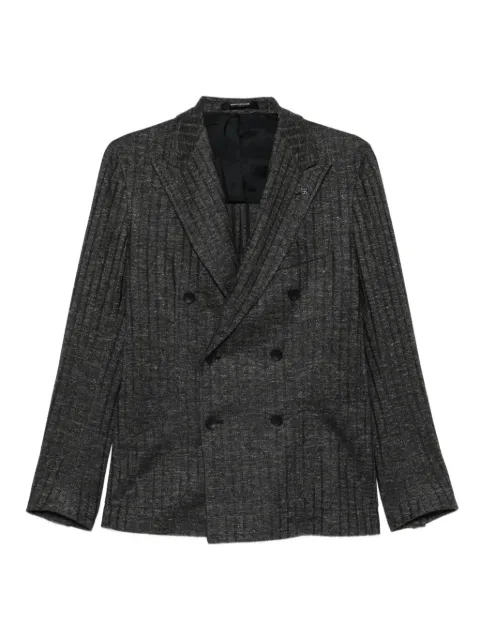 Tagliatore double-breasted pinstripe jacket Grey 1SMJ20K570056