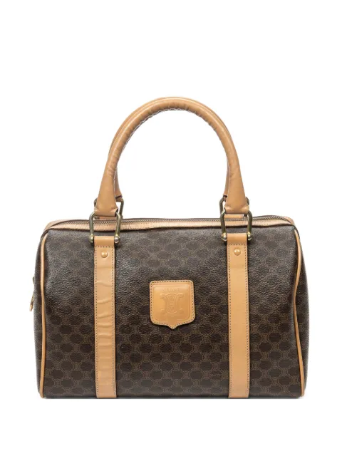Celine Pre-Owned mini Boston tote bag Brown M14