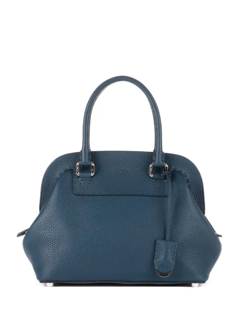 Fendi Pre-Owned Adele leather tote bag Blue 8BN255NDU2392372