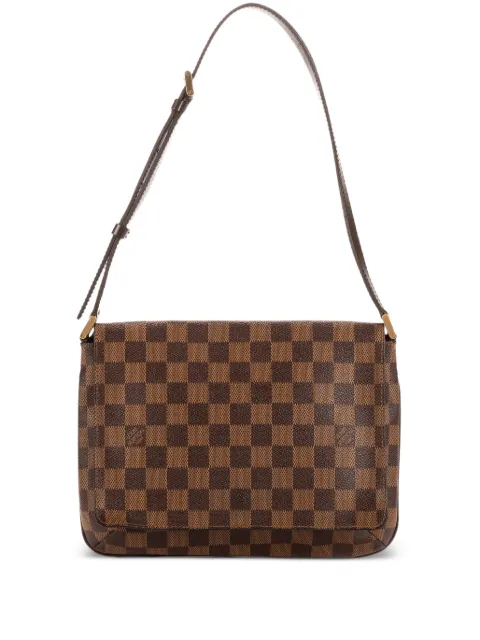 Louis Vuitton Pre-Owned 2000 Musette Salsa Damier Ebene adjustable-strap shoulder bag Brown LM0093