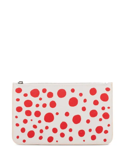 Louis Vuitton Pre-Owned x Yayoi Kusama 2023 Infinity Dots Neverfull clutch bag White NONE