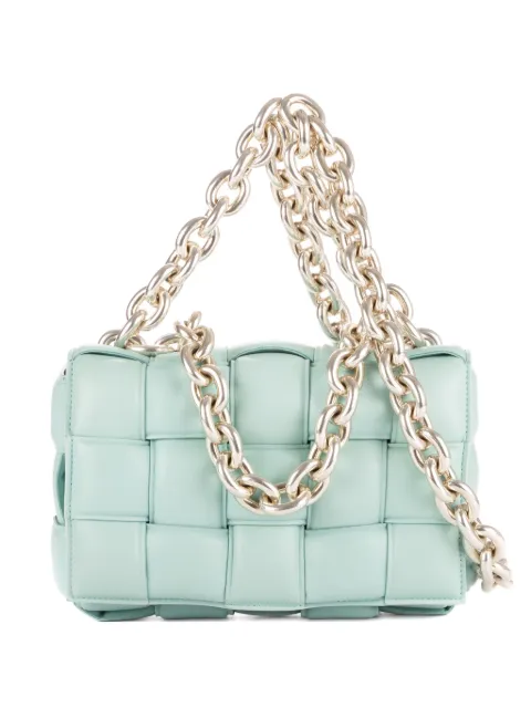 Bottega Veneta Pre-Owned Chain Cassette shoulder bag Blue B09590856I