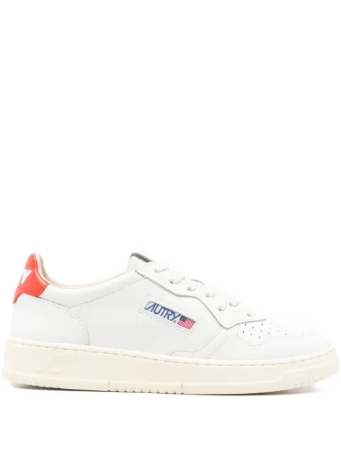 Autry perforated logo sneakers Neutrals AULMTB03