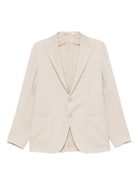 Tagliatore patch-pocket two-button blazer Neutrals 1SMD26K120193