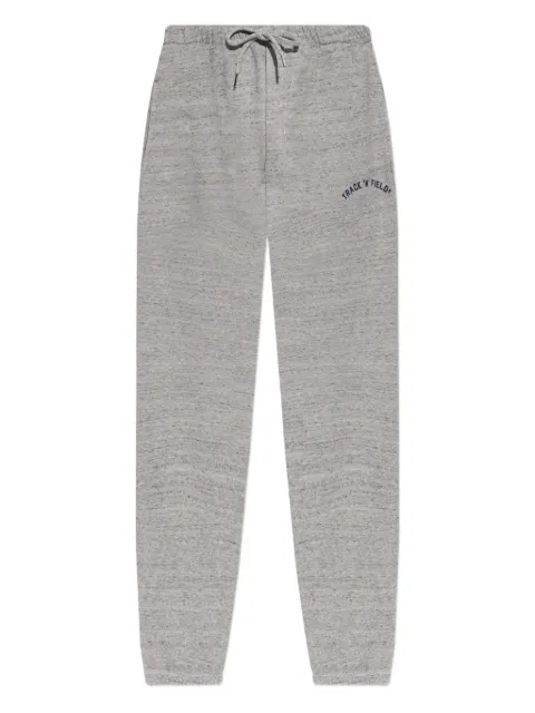 DSQUARED2 drawstring graphic track pants Grey S74KB1122D25026