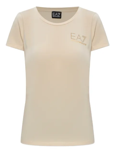 Ea7 Emporio Armani logo T-shirt Neutrals 8NTT65TJDQZ