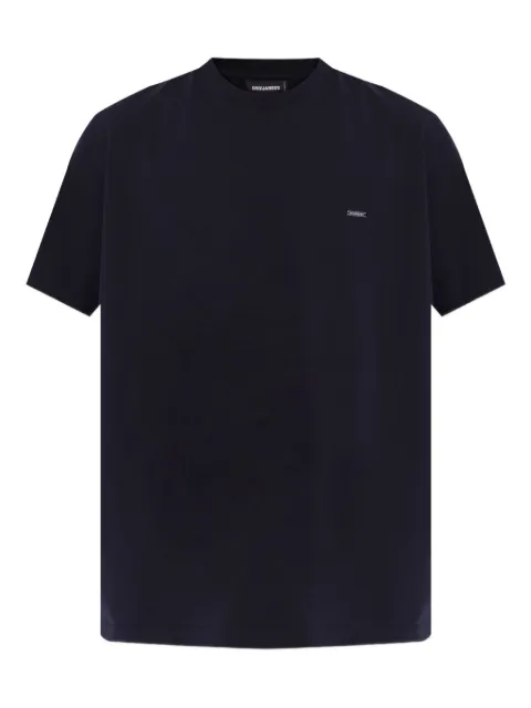 DSQUARED2 logo-plaque T-shirt Blue S74GD1522D20106