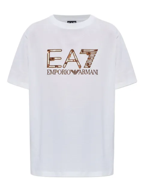 Ea7 Emporio Armani logo T-shirt White 7W001096AF21636