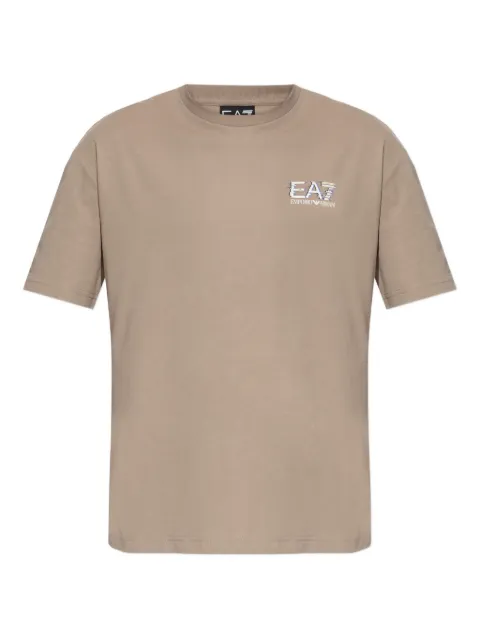 Ea7 Emporio Armani logo T-shirt Neutrals 7M001327AF17789